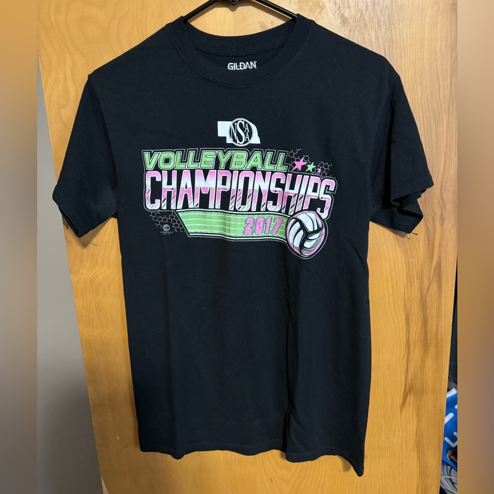 Small NSAA Volleyball Championship T-Shirt 2017